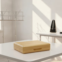 Bamboo Oboe Mouthpiece Case Wooden Oboe Mouthpiece Box Safeguarding Portable for Oboists, Travel