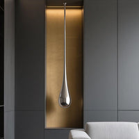 Modern Creative Ceiling Hanging Water Drop Sculpture Decoration