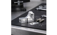 Lightweight Intake Manifold Repair Bracket Compact Manifold Bracket with Bolts Silver Auto Part Sturdy for Workshop