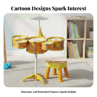 Kids Drum Set Early Education Toddler Jazz Drum Kit for Playtime, Toddlers, Boys