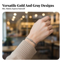 Love Knot Bracelet Stainless Steel Knot Bracelet Handmade for Valentine's Day