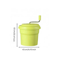 Vegetable Round Manual Salad Plastic