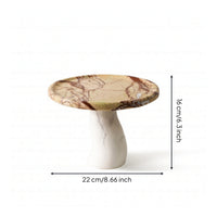 Toadstool-Shaped Fruit Plate Stable Fruit Plate with Pedestal Versatile