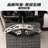龙门架配件高位下拉把手不锈钢把手划船V型把手健身器材配件