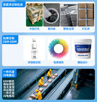 严选彩砂自流平地坪漆家用工厂车间水泥地室内外耐磨防滑地坪漆