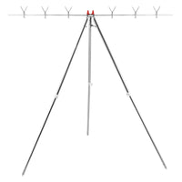 Fishing Tripod Stable Fishing Rod Tripod with Multiple Rod Slots Heavy Duty for Anglers