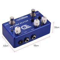 MOSKYAUDIO DELUXE PREAMP Guitar Effects Pedal Overdrive Booster