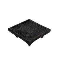 Tabletop Tea Table Meditative-Style Low Tea Table Wood-Grain for Small Areas