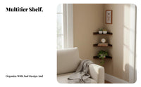 Fan-Shaped surface-mounted Shelf toolno-drill installation Fan-Shaped Corner Shelf