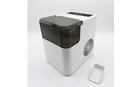 Translucent Lid Ice Maker White Housing Countertop Ice Maker for Home Use