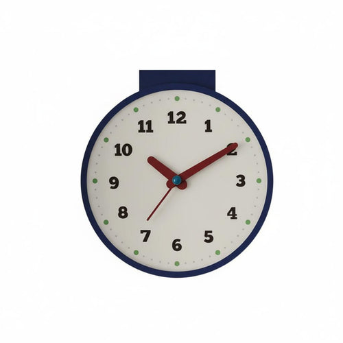 Silent Sweep Movement Corner Wall Clock Space-Saving Double Sided Corner Clock Battery Operated for Living Room, Hallway, Kitchen