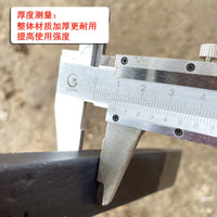 加厚铁耙子钢耙钉耙花园种菜翻土松土耙农具三四齿耙开荒翻地锄头