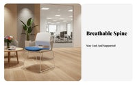 Stackable Sled Base Chair Long-Lasting Guest Seat Ergonomic Design