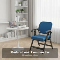 4 Pieces Mesh Rear Game Chair Foldable Mesh Rear Four Chair No Assembly Required Sturdy Steel Frame for Home, Living Room