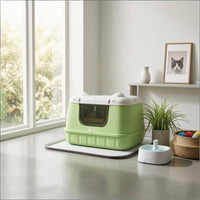 Enclosed Litter Box Easy to Hygienic Pet Care Privacy