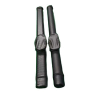 Billiard Cue Case Tube Bag for 1/2 or 3/4 Cues, Portable PU Leather