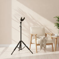 Guitar Stand with Self Locking Head Floor Standing Guitar Stand Adjustable Height for Practice Room