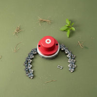 Metal Chain Grass Head Universal Fit Chain Trimmer Head Long-Lasting for Yard