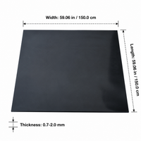Smooth HDPE Pond Liner for Aquaculture Irrigation Reservoir Black 0.35mm Thick