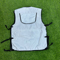 Adjustable Cooling Vest with Pockets Long-Lasting Zippered Cooling Vest Sleeveless Outerwear Lightweight for Outdoor Workers, Laborers, Construction Sites, Summer Wear