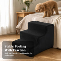 High-Compression Three-Step Pet Stair