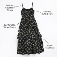 Mother of the Bride Outfits Plus Size Floral Sundress with Cardigan Set for Summer, Sun Protection Dress for Curvy Women in Extended Sizes, Two Piece