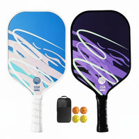 Ultralight Fiberglass Pickleball Paddle Shielded Border Guard Pickleball Paddle for Outdoor