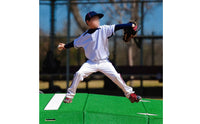 Portable Folding Pitching Mound Anti-Slip Pitching Mound Mat Foldable Sports Gear for, Practice