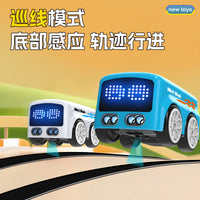 Magic Hand Control Bus Toy with Obstacle Avoidance