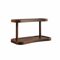 Tiered Vanity Display Rack Elegant Appearance Makeup Holder Multi-Functional