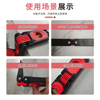便携式多功能折叠水平尺多角度建筑装修空调精准测量木工水平仪