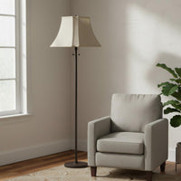 Square Lamp Shade Top Hole Opening Linen Lamp Shade Heritage Continental Design