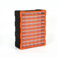 Grid Layout Small Parts Drawer Organizer for Electronics Bench