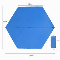 Self-Inflating Camping Mat Portable Camping Pad with Storage Bag Folding Sleeping Mat for Tent