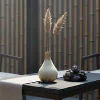 Flower Vase New Chinese Style Decorative Vase Earthy Home Decor for Guesthouse