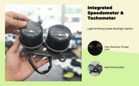 Motorcycle Speedometer Odometer Tachometer Universal Gauge