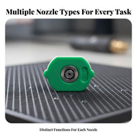 Professional-Grade High Pressure Washer Nozzle Heavy Duty Construction High Pressure Washer Tips for Driveway Cleaning