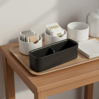 Leaf Tea Packet Organizer Box Leaf Tea Bags Storage Compact Sugar Packet Holder for Hotels, Restaurants, Living Room Table, Kitchen Countertop