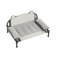 Elevated Pet Bed Padded Side Bolsters Pet Travel Bed Portable