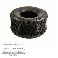 ATV Tire Rubber Transportation Part Enhanced Grip for Beach Cart