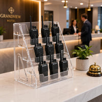 Five-Tier Display Rack Transparent Household Organizer Stable