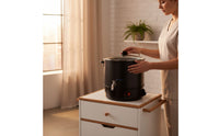 Scented Material Warmer with Spigot Easy Pouring Scented Material Melter with a Spigot Adjustable Temperature Appliance for Beauticians, Home Users