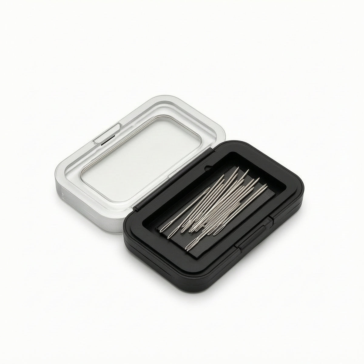 Sewing Pin Case with Transparent Lid Travel Friendly Sewing Pin Case Lightweight Storage Box