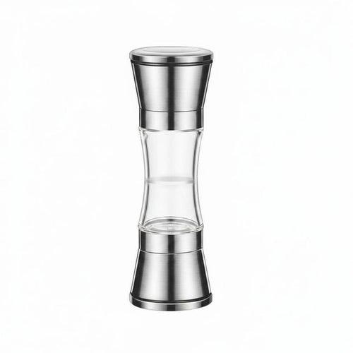 Manual Pepper Grinder See-Through Design Refillable Pepper Grinder for Barbecue