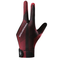 Compression Material Left Hand Pool Glove Anti-Slip Sports Accessory Wrist Tab