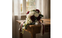 Cascading Bridal Bouquet Artificial Bridal Bouquet Artificial Flowers for Brides, Weddings, Photo Shoots