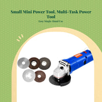 Mini Angle Grinder, Variable Speed Electric Rotary Tool, Grinding, Polishing, Cutting, for DIY Projects, Woodworking, Metalworking, Handcraft