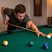 Ash Wood Billiard Cue Stick for Chinese Eight-Ball and Nine-Ball Pool