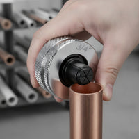 Knurled Pipe Expander Head Non-Slip Expander Head Compact Tube Expansion Tool Accurate for HVAC Technicians, Plumbers, Plumbing