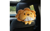 Car Tissue Holder with Strap Soft Tissue Dispenser for Passengers